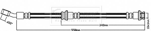 BORG & BECK stabdžių žarnelė BBH8142